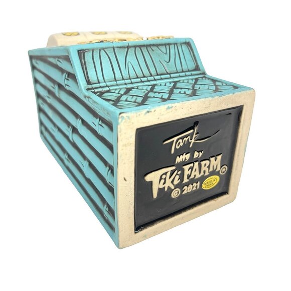 High Roller Tiki Lounge Slots-O-Fun Mug Tank 1st Ed 2021 Solvang Pineapple Farm - Picture 7 of 8